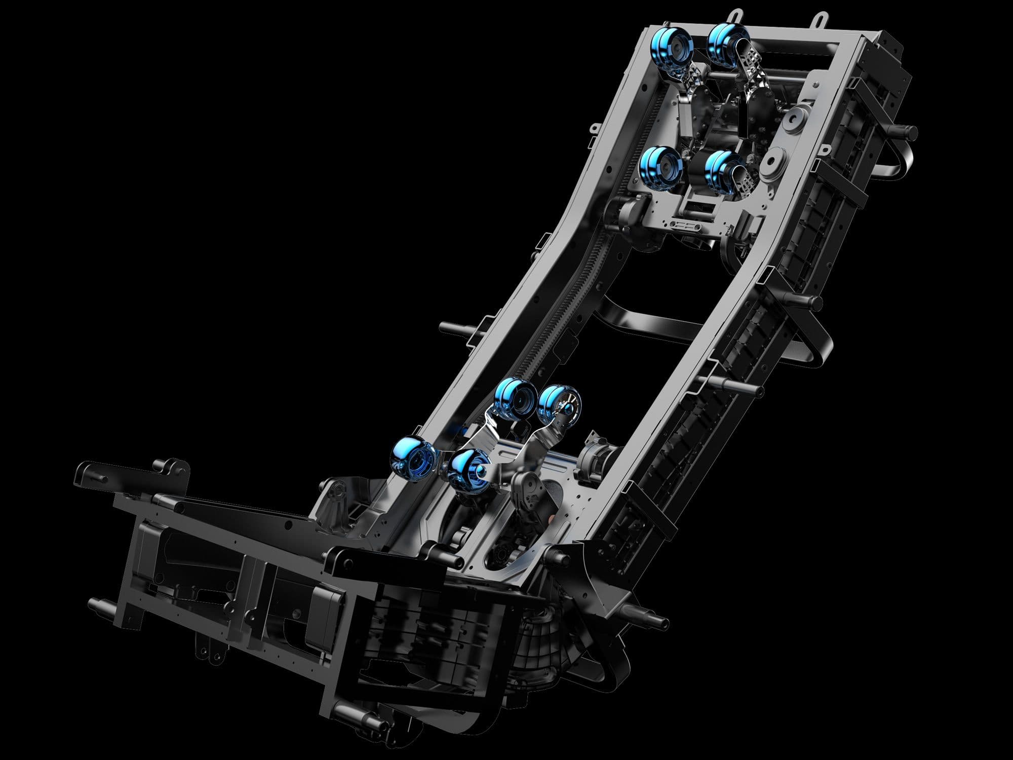 Egyedi Dual-Track masszázsrendszer